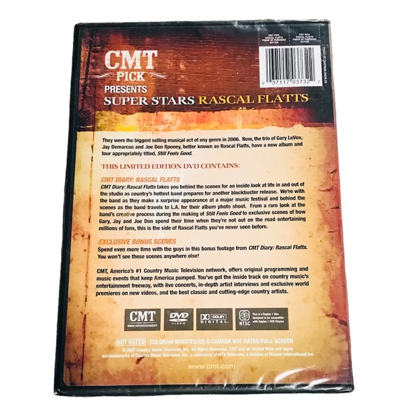 New Rascal Flatts CMT Pick With Exclusive Bonus Scenes DVD - Picture 2 of 2